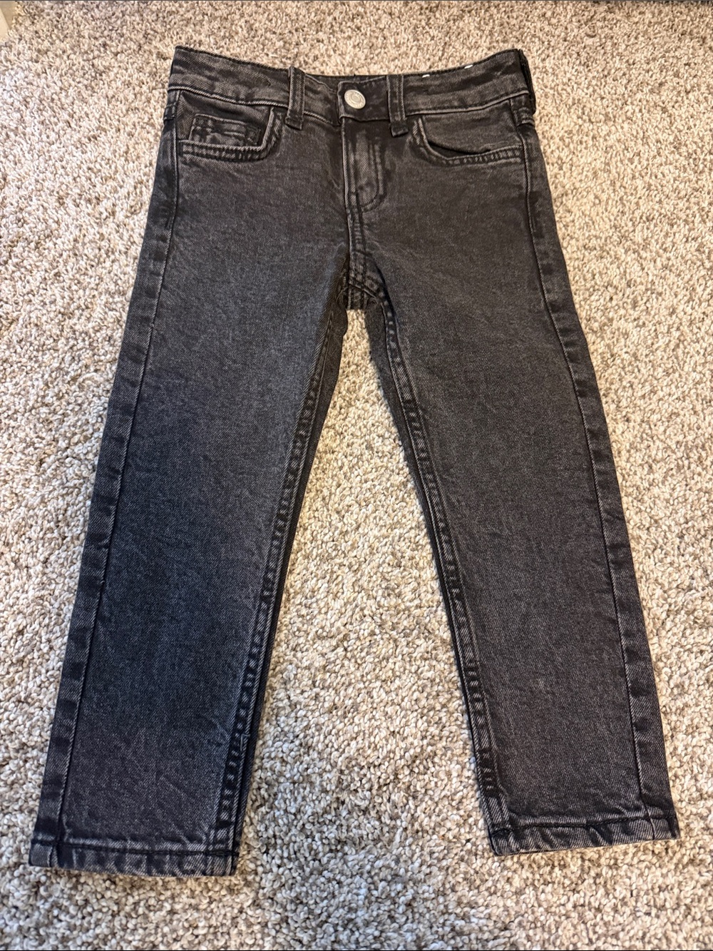 H&M 3T Black Slim Straight Jeans